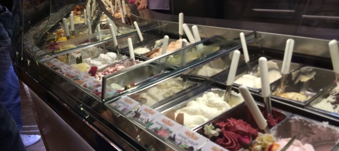 Gelato and Pastries